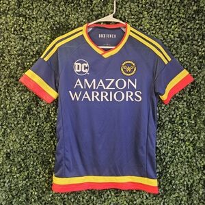 Womens XS Amazon Warriors DC Wonder Woman D. Prince #1 Jersey